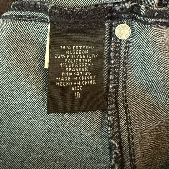 AG denim jeans High waist straight leg short jeans for women Size 10 - Picture 6 of 6